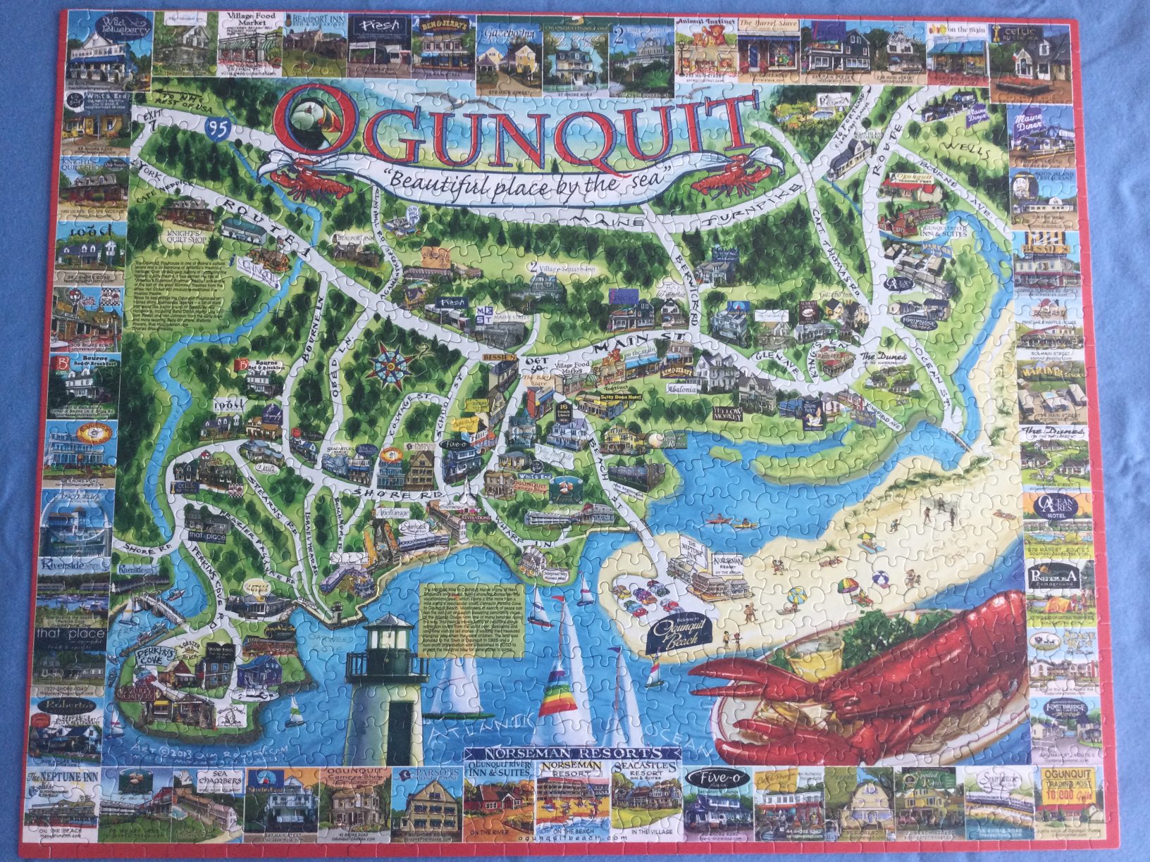 Map Of Ogunquit Maine Christine Tordon (@Ctordon) / Twitter