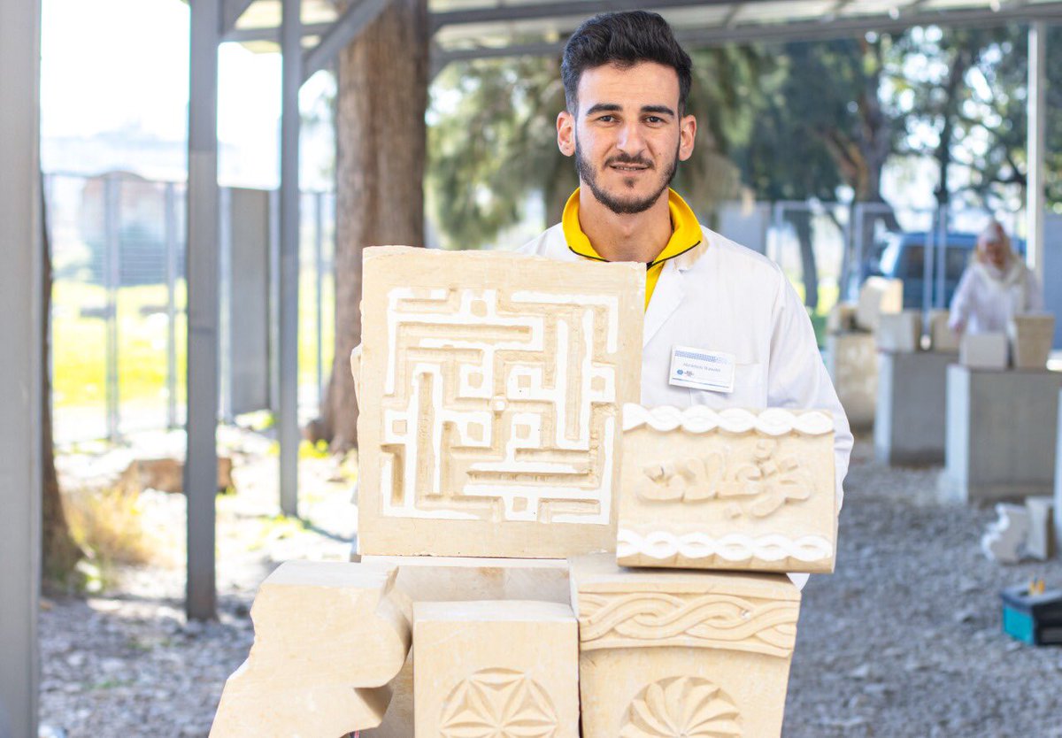 NajjarRayan's tweet photo. Stonemasonry&amp;Conservation training programme in Tripoli,lebanon.

📍Lions Tower. 
@WorldMonuments @DCMS @DCMSArts #stonemasonry #heritage #arabheritage https://t.co/6KkZ91J3v6