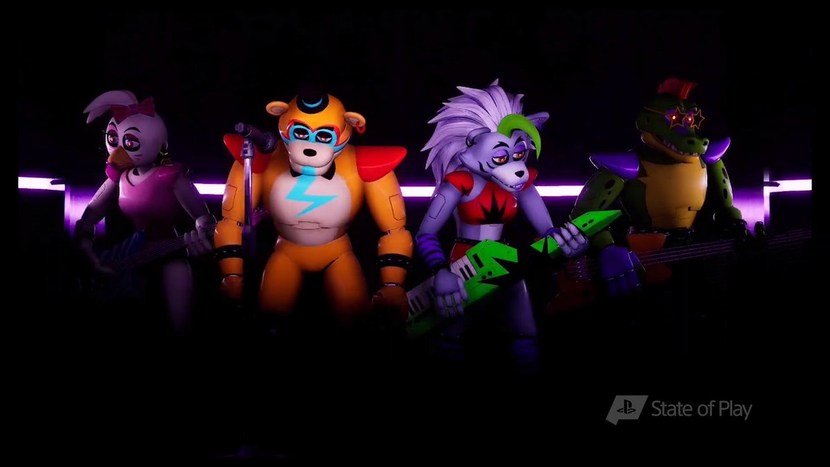 spieltimes's tweet photo. Five Nights at Freddy's Security Breach coming to PS4 and #PS5. https://t.co/U4aWZI30SX