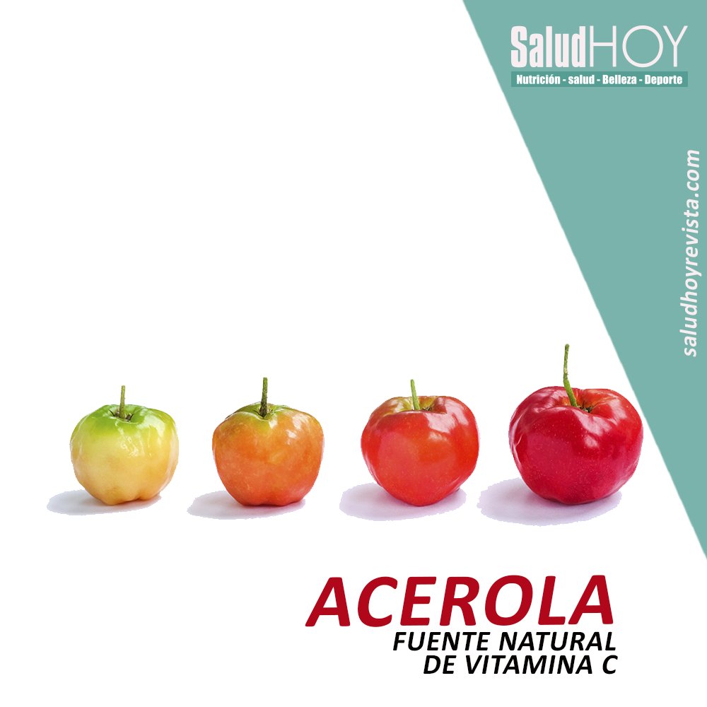 SaludHoy_Rev's tweet photo. 🍒 Nutre tu cuerpo con ingredientes naturales, en esta temporada de contagios es mejor prevenir enfermedades de tipo respiratoria, por eso conoce más acerca de los beneficios naturales que la ACEROLA y la vitamina C tiene para nuestro cuerpo.  

🙂👉 https://t.co/spDTdQAkjT https://t.co/egBnoOPjI8