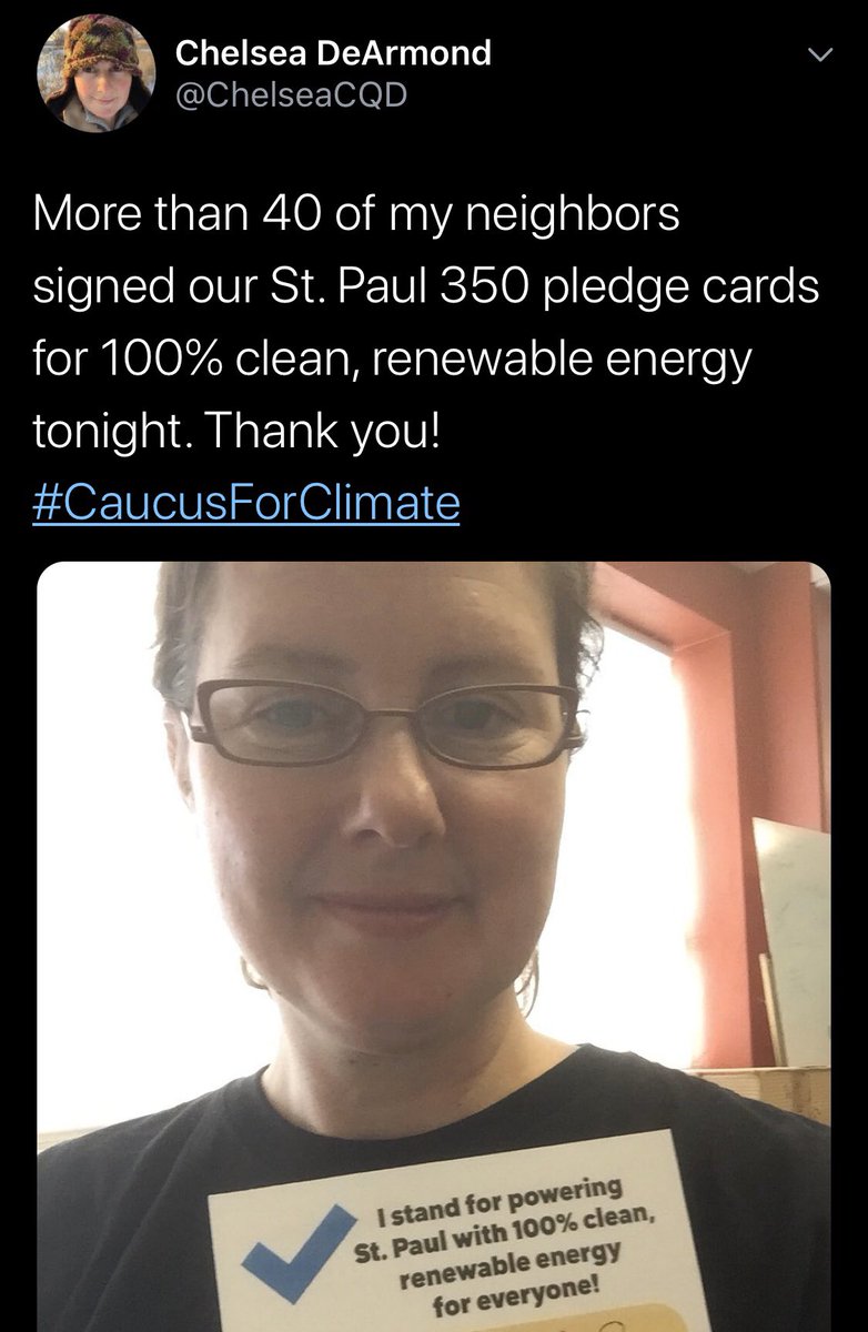 MN350Action's tweet photo. 📅Throwback Thursday - 2/25/20 (pre-Covid): Minnesotans by the 1000s go to #CaucusForClimate!
For 100% clean energy.
For multiracial democracy.
For a future where we all thrive, no exceptions.
The future we continue to build.
Can't wait to be in same room together again!💚 https://t.co/a3Ivs3hzju