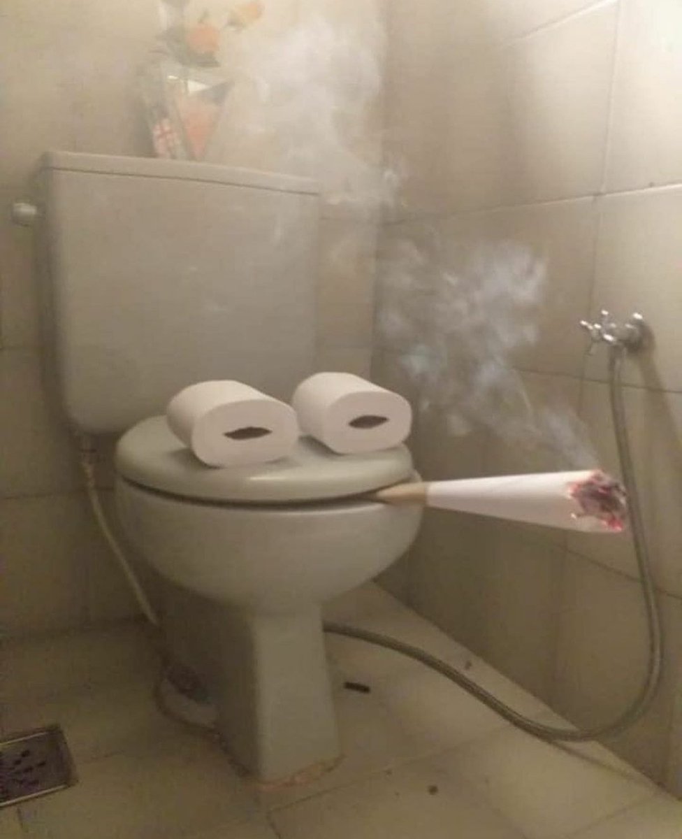 Курящий туалет