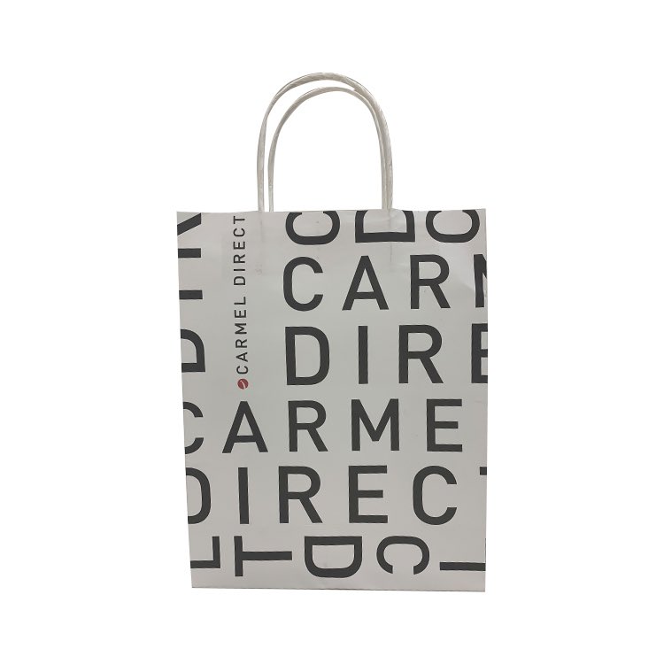 White coated paper fruit cute recyclable custom paper bags with logo app.alibaba.com/dynamiclink?to…