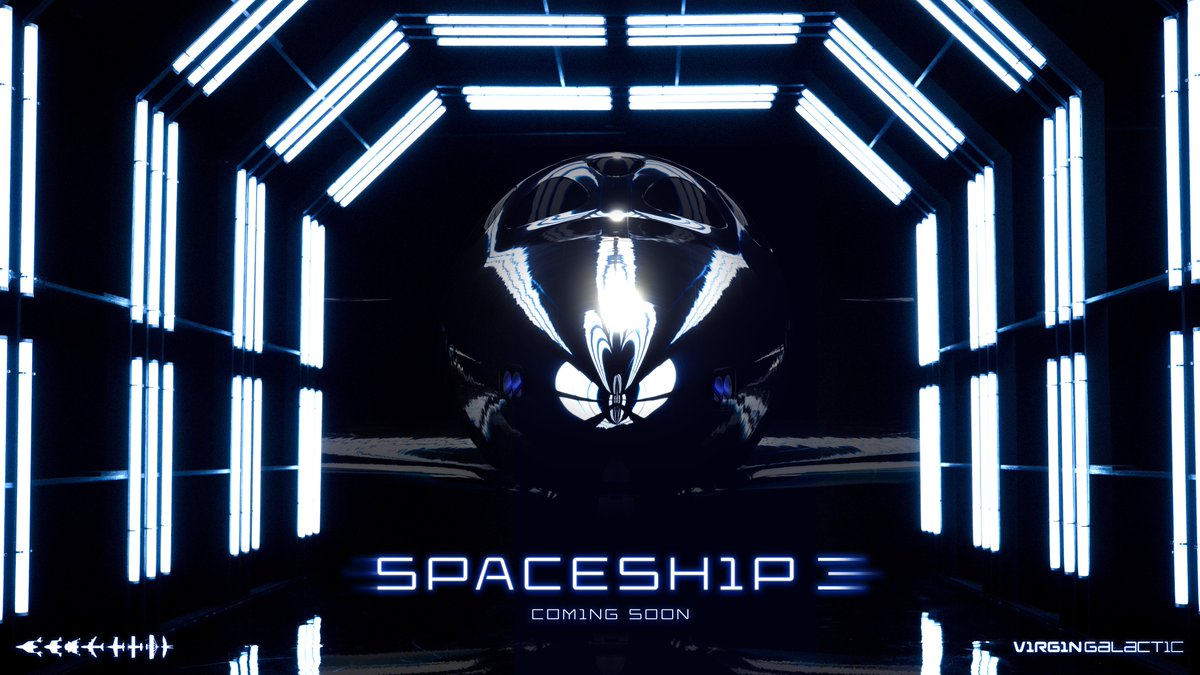 virgingalactic's tweet image. The Future of the Fleet.

Rollout, March 30th.