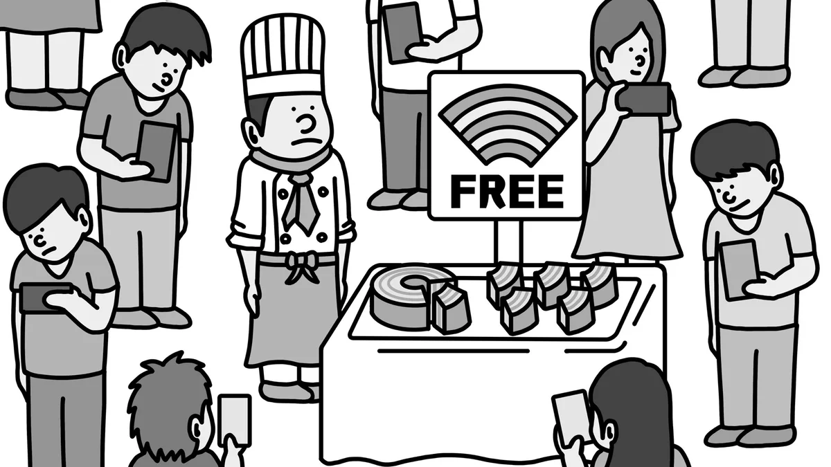 人は集まるけど食べてくれない？バウムクーヘンの試食会で痛恨のミスwww