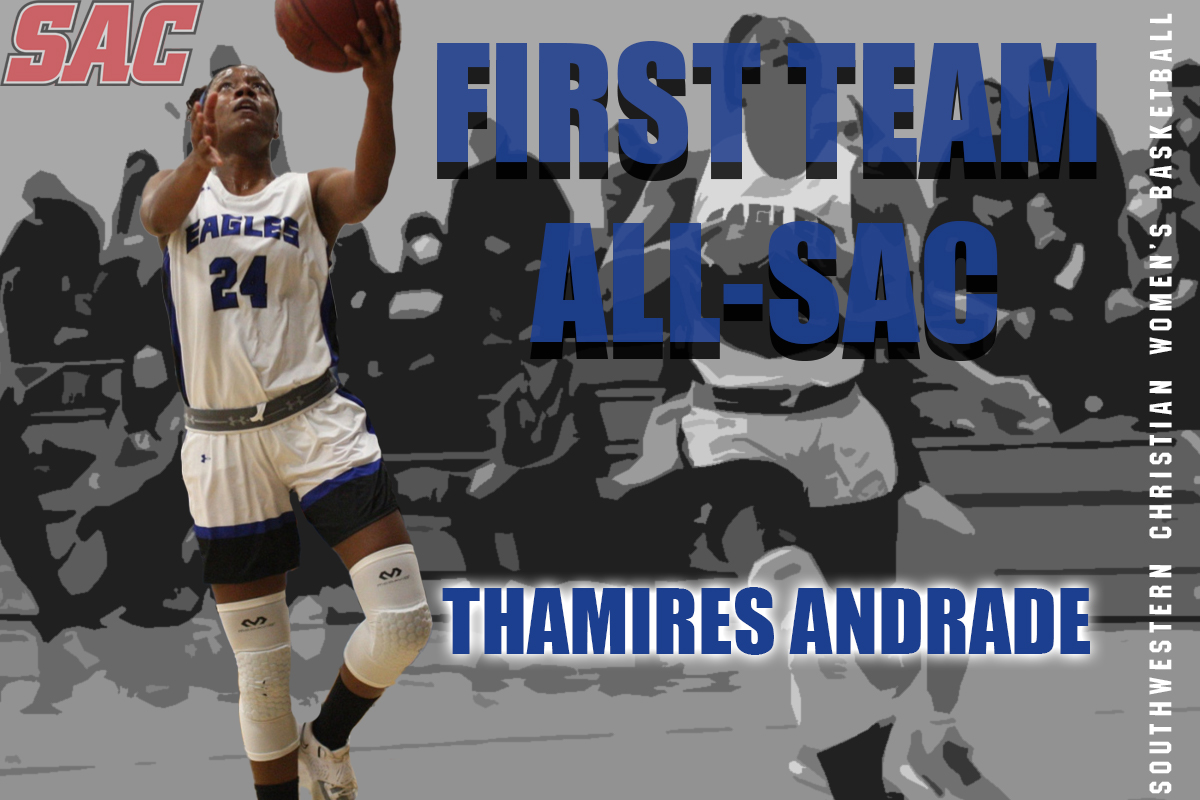 AWARD SEASON🏆

The 2020-21 SAC Women's Basketball Awards were announced today. First up: Thamires Andrade!

All-SAC First-Team
20.9 PPG (2nd in SAC)
86.2 FT% (2nd in SAC)
3.0 SPG (2nd in SAC)
4.7 APG (4th in SAC)