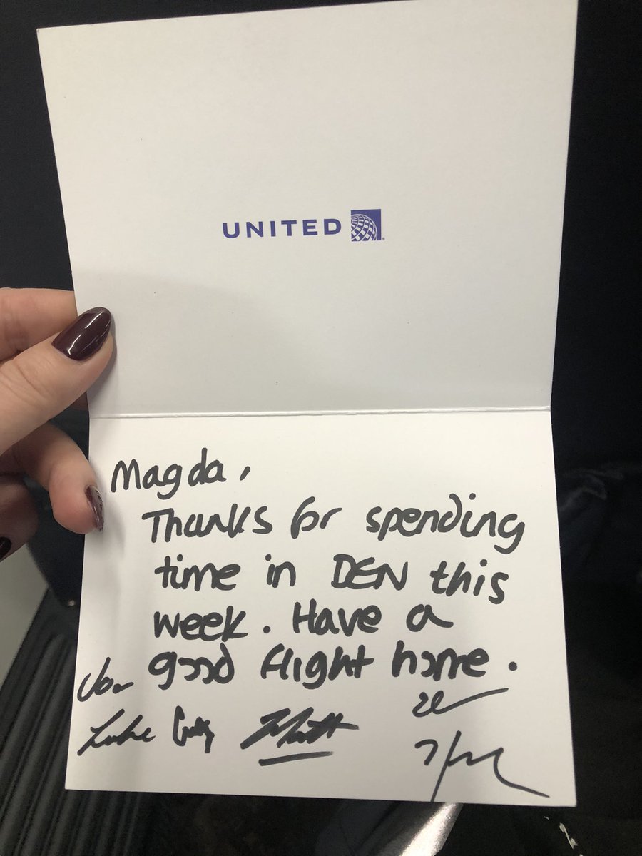 Thank you TeamDEN for your hospitality.  Your guys ROCK!  ❤️@MattatUnited @jonathangooda @LukeatUnited @HenryatUnited @EWRmike #beingunited