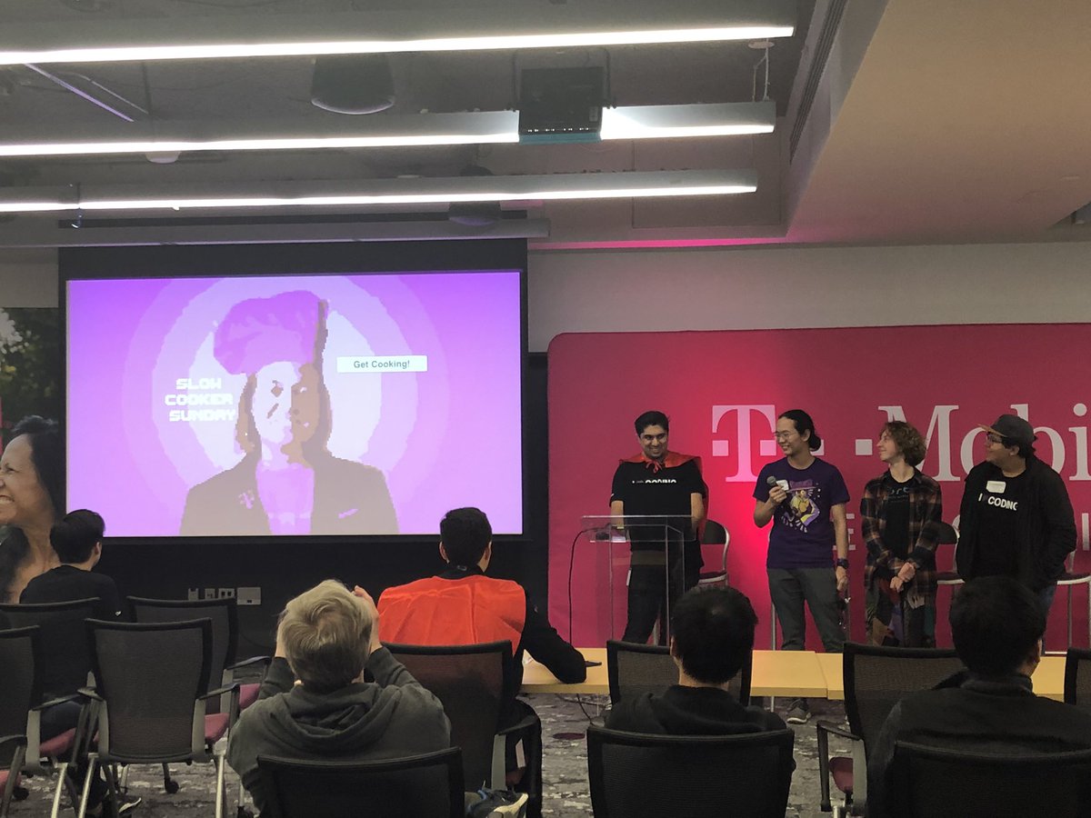 ticombh's tweet photo. Super excited for virtual #codeday tomorrow. Flashbacks! #tmobile is proud to sponsor 4th yr! #STEM #CoolCoder #CodeMode @MikeSievert @Cody_Sanford https://t.co/qJMis7Bexo