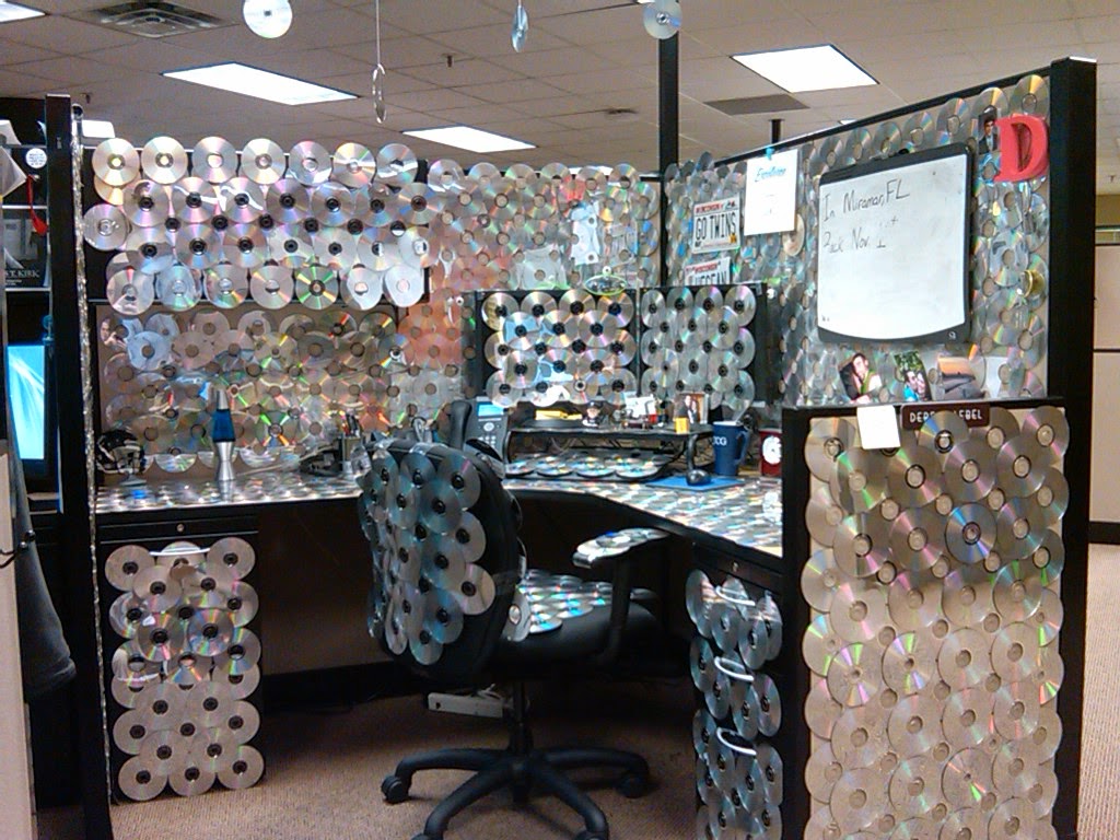 Who wants to get back to working in the office just to "decorate" co-workers cubes?