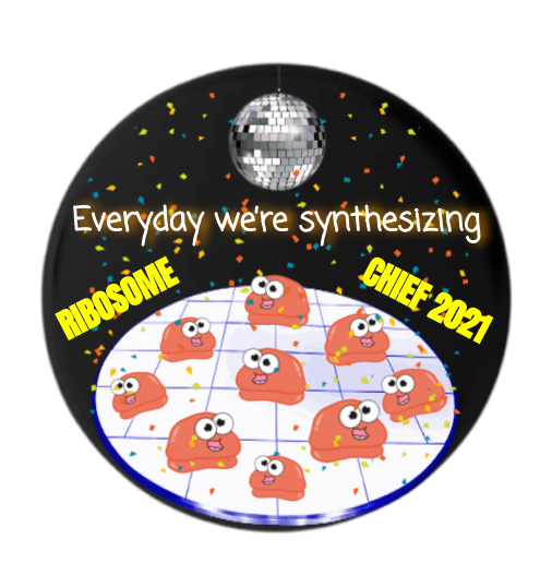 RepRibosome's tweet photo. Representative Ribosome for Chief of Eukarya '21
Go get some really righteous ribosome buttons! #CellBioBrawl #RepRibosome #RepRIbosomeforChief https://t.co/B868ibhKoA