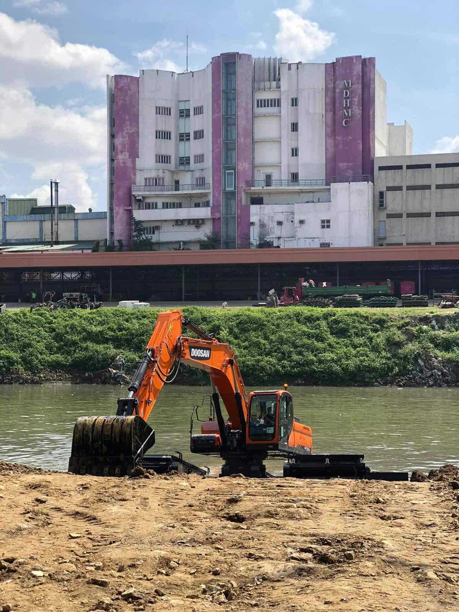 DPWH to Dredge 50,000 Cubic Meters of Spoil from Marikina River | bit.ly/3kxbCcQ