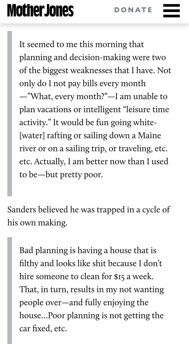 @MoonbeamSpecial @BernieSanders Seems relevant In memo from his time as mayor, Sanders offered a cold assessment of his own personal flaws: 'It seemed to me this morning that planning and decision-making were two of the biggest weaknesses that I have.'