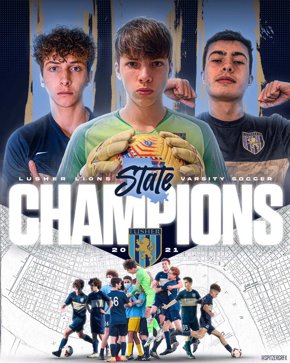 Lusher Lions are the 2021 DIII Boys Soccer State Champions!!! 🏆