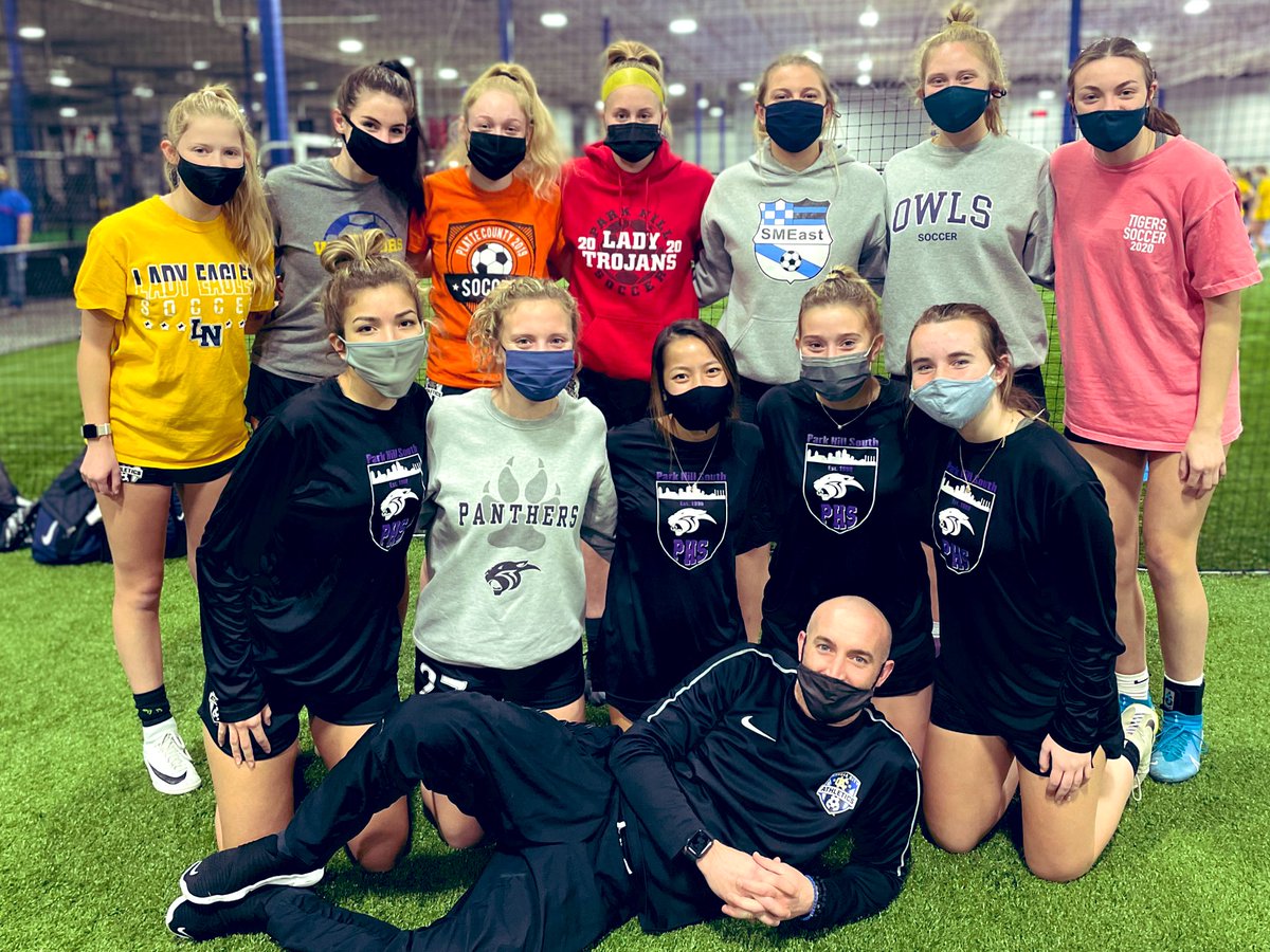 Good luck to these State Champs 🏆 as they head off to High School soccer!  What a strange and awesome season we had! No goodbyes to our Seniors yet as we will head to Regionals this June!  <a href="/AthleticsKC/">KC Athletics Soccer Club</a> <a href="/StokicStefan/">Stefan Stokic</a>