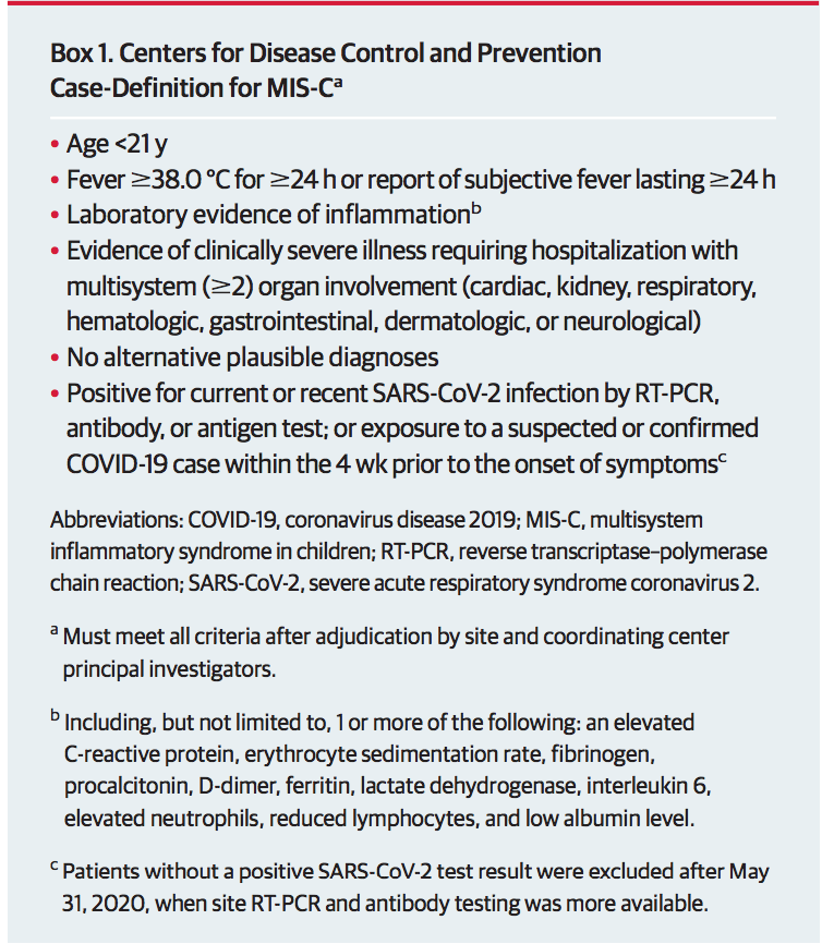 VSLanziotti's tweet photo. Study about Characteristics &amp; Outcomes of US Children/Adolescents w/ #MISC compared w/ Severe Acute #COVID19 published @JAMA_current 
✅1116 patients (539 MISC) &amp; (577 severe COVID19)
https://t.co/ADEfQpeVIx
Nice comment &amp; summary at this link:
https://t.co/5v9HPVS869

#PedsICU https://t.co/GemQ5BEhuo