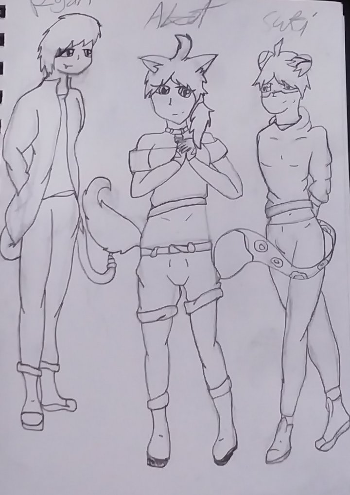 kat_pokemon's tweet photo. Hello my fellow #creators AKat here and here's a picture of me and two of me and my closes #Friends named Ryan and Suki! I cant wait to introduce you to more of my friends. Until next time!

#ArtistOnTwitter #originalcharacter #originalart #traditionalart #animestyle #mangastyle https://t.co/edjO7WH1I3