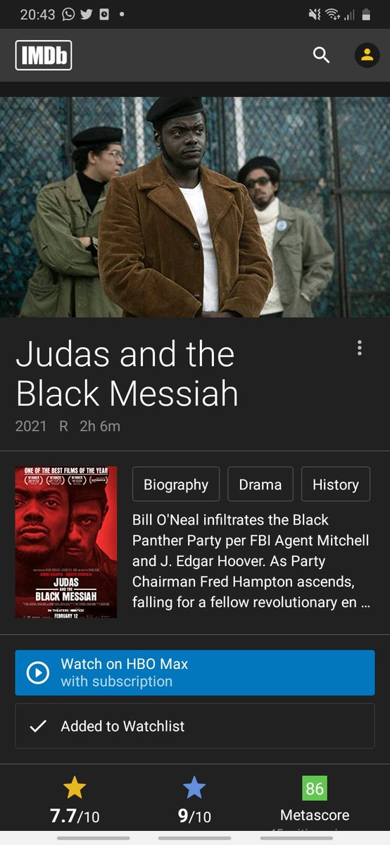 excelente película, muy recomendada (igual es muy fuerte sepanlo)