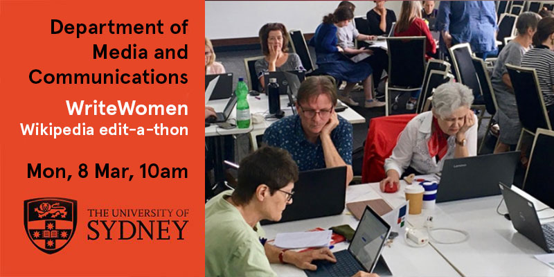 For #InternationalWomensDay we'll host an edit-a-thon to #writewomen into Wikipedia. Learn the skills to get started as a Wikipedia editor and join the growing band of female editors. 📆 Mon, 8 Mar, 10am-3pm. Free community event. Catering incl. ➡️bit.ly/writewomen2021 #IWD2021