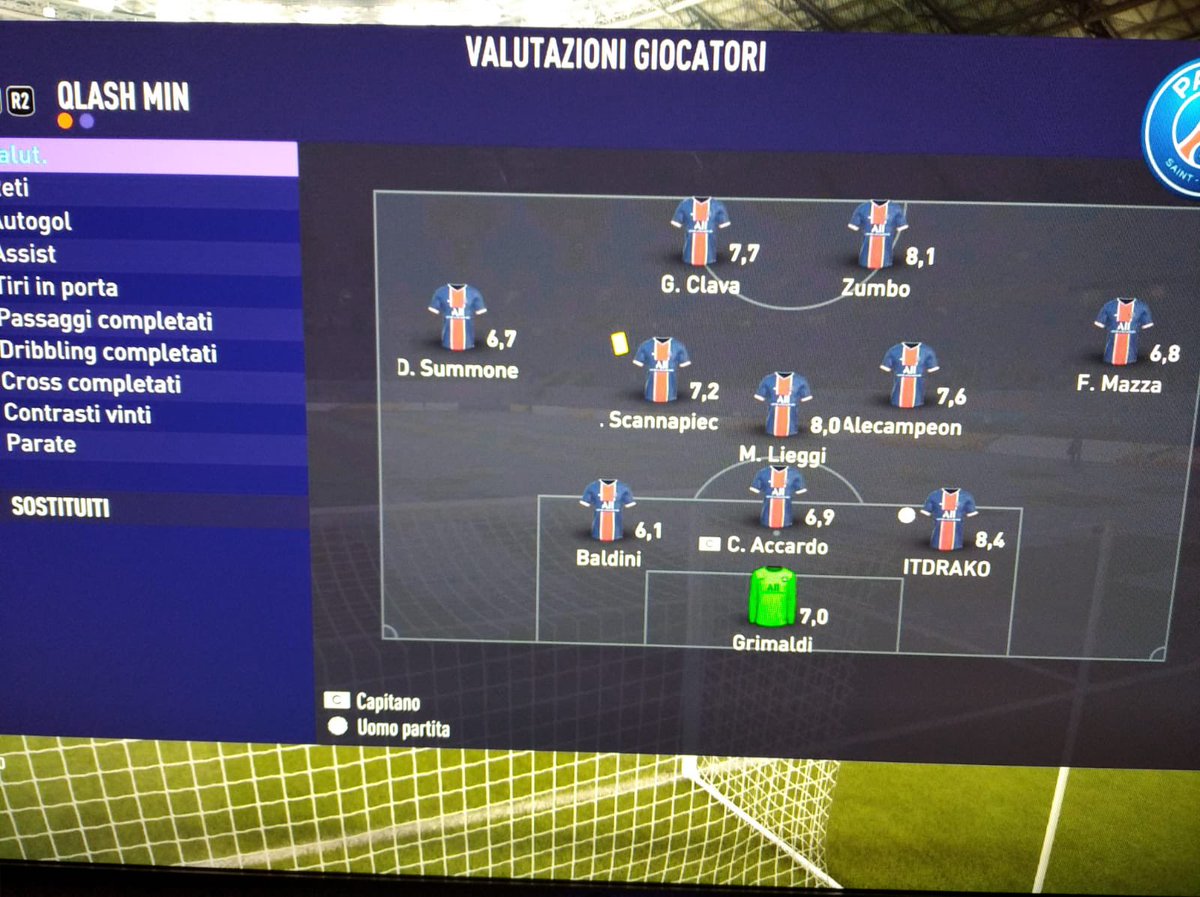 itDrako (@lucadrako) on Twitter photo Concludo come migliore in campo la mia prima e attualmente unica partita di torneo con il mio nuovo club @qlash_min.
Serata positiva, e sicuramente i primi cenni di ripartenza di questo gruppo!
Forza e coraggio!
<a href="/Domballoon/">Domballoon©️D10S</a> <a href="/Clavatar7/">Clavatar©️</a> <a href="/ReDragon24/">ReDragon93</a> Concludo come migliore in campo la mia prima e attualmente unica partita di torneo con il mio nuovo club @qlash_min.
Serata positiva, e sicuramente i primi cenni di ripartenza di questo gruppo!
Forza e coraggio!
<a href="/Domballoon/">Domballoon©️D10S</a> <a href="/Clavatar7/">Clavatar©️</a> <a href="/ReDragon24/">ReDragon93</a>