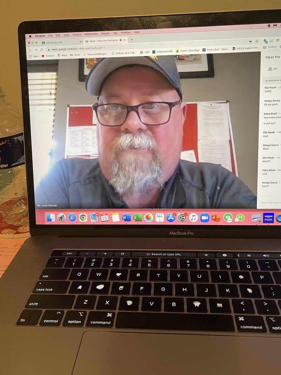 My AIG students heard from a lifelong fireman today as a culminating activity after reading Wildfire by <a href="/RodmanPhilbrick/">Rodman Philbrick</a>. The students loved this book! <a href="/nc_ncca/">NC Cyber Academy Elementary (NCCA)</a> @NCCyberAcademy1