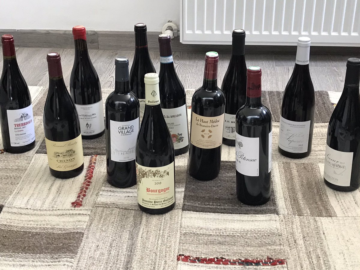 Esta es la selección que hice. Espero haberle atinado a mi paladar.  
Gracias <a href="/DiegoEdwardsS/">Edwards Fine Wines</a>. El pedido de un día para el otro. 
Salud!