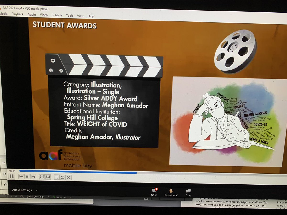 SHC student Regina Gomez-Guillen won gold and Meghan Amador won silver. <a href="/AAFMobileBay/">AAF Mobile Bay</a> @sprhill #shcfamily When Spring Hill College designers enter, they WIN! CONGRATULATIONS! <a href="/SHCALUM/">SHC Alumni Association</a>