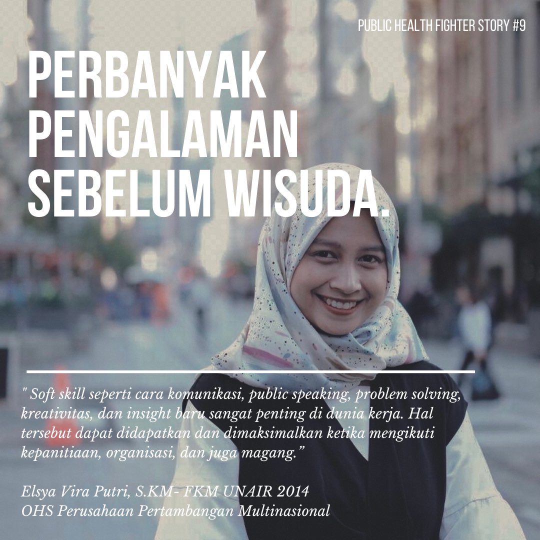phfs_2021's tweet photo. Perbanyak Pengalaman Sebelum Wisuda
A THREAD
#Get2KnowOurStory #PublicHealth #KesehatanMasyarakat #Kesmas #PHFS #PublicHealthFighterStory https://t.co/l70SiEs4xp
