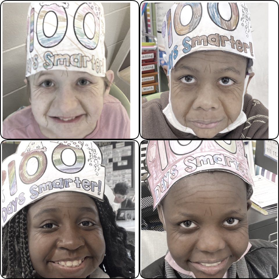 JHusaEBE's tweet photo. Who knew being 100 days smarter would age you! 👨‍🦳👵 #EBELionPRIDE https://t.co/pRtnLdAS46