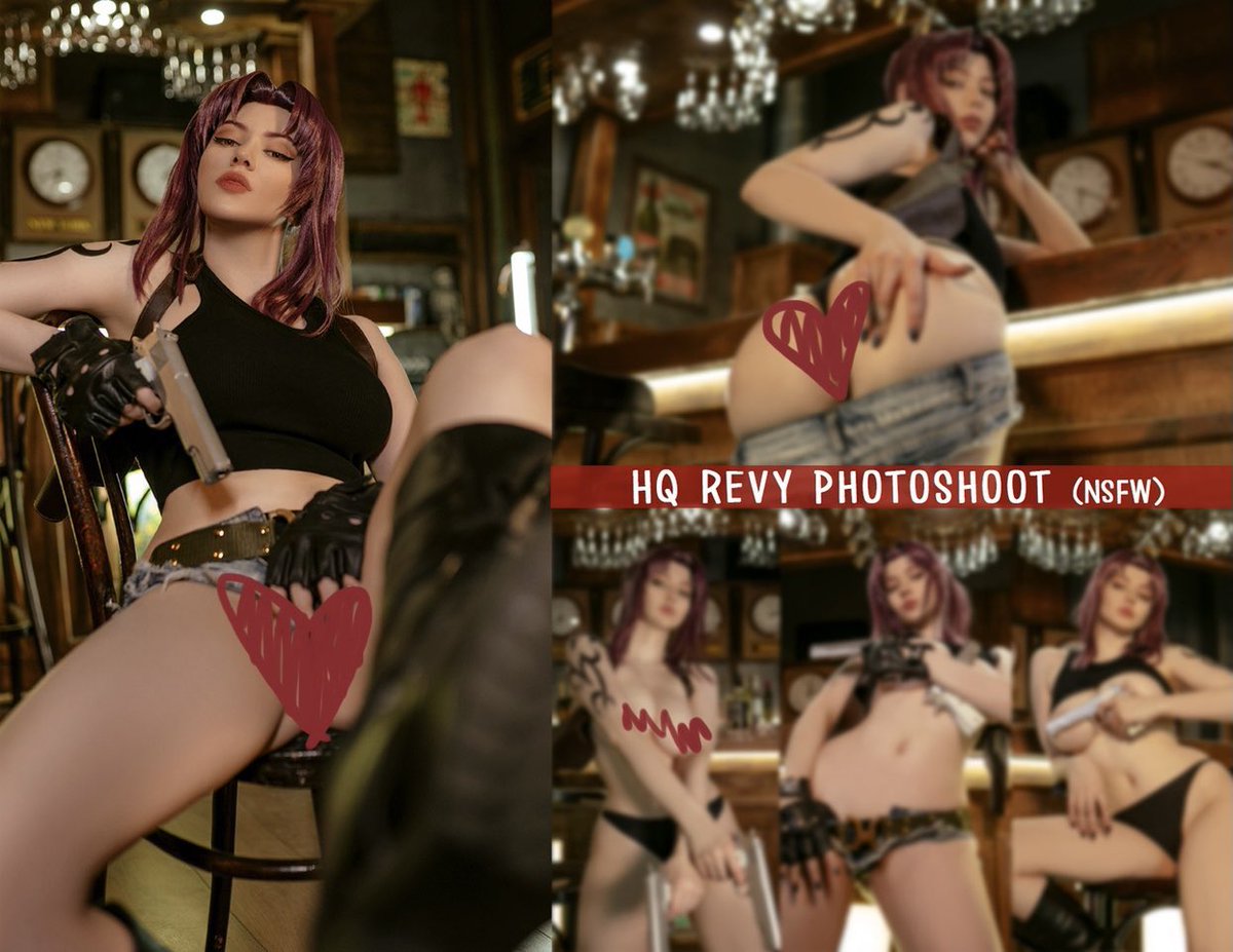 There are only three days left to get super spicy Revy NSFW photoshoot 🔥🔥🔥 

https://t.co/eLx2EPPAuT

Don’t miss! https://t.co/yH5nY2DauM