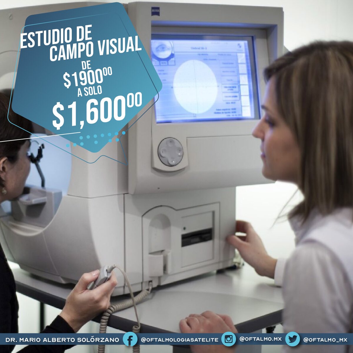 Oftalmo_Mx's tweet photo. El campo visual o campimetría es una prueba no invasiva de la sensibilidad de su campo visual. Es fundamental en la detección de glaucoma.

¡Aprovecha el descuento en Estudio de Campo Visual!

📞5553430741 
@satelucos @ValleDoradoMX 
@lasarboledasmex
@FloridaSat
#Glaucoma #INVISA https://t.co/qZO8jK5DxK