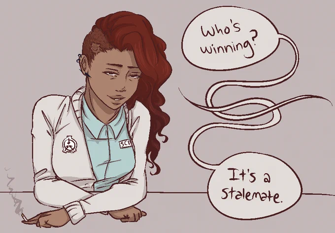 "What is your real area of expertise?"

"Getting shot in the head and not dying."

[ #scp #scpc ] 