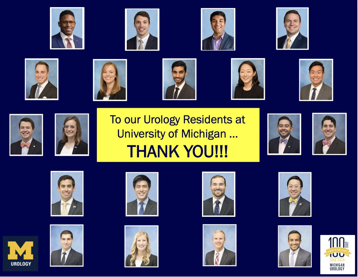 Kate Kraft (@khkraft) on Twitter photo Feb 26 is #ThankaResidentDay - I cannot thank our
<a href="/UMUroResidency/">UM Urology Residency Program</a> team enough!!! You inspire me daily - it is an HONOR to work with you. ๐๐๐ "No coach is more important than The Team. The Team, The Team, The Team." <a href="/AmerUrological/">Amer. Urol. Assn.</a> #UroRes #UroSoMe #GoBlue Feb 26 is #ThankaResidentDay - I cannot thank our
<a href="/UMUroResidency/">UM Urology Residency Program</a> team enough!!! You inspire me daily - it is an HONOR to work with you. ๐๐๐ "No coach is more important than The Team. The Team, The Team, The Team." <a href="/AmerUrological/">Amer. Urol. Assn.</a> #UroRes #UroSoMe #GoBlue
