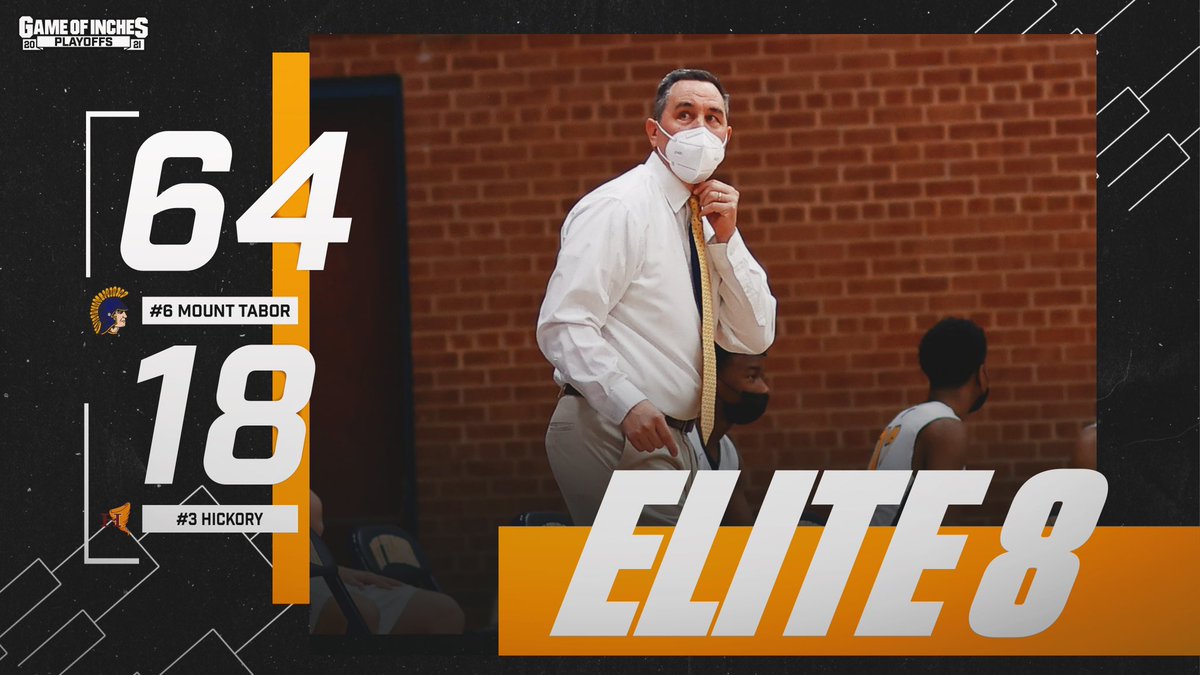 .<a href="/Tabor_City/">Mount Tabor High</a> is ELITE 8 bound after a 64-18 STATEMENT win over Hickory from <a href="/MTHoopsMuse/">Andy Muse</a> and the Spartans👀‼️#TriadMBB (<a href="/NCHSAA/">NCHSAA</a> 3A)

➖<a href="/torrence_jay/">Jay Torrence</a> led the Spartans with 22 PTS &amp; <a href="/Daniel_Fulp/">Daniel Fulp</a> had 11 PTS🔥
➖<a href="/jp_peterkin/">Jp Peterkin</a> added 10 PTS