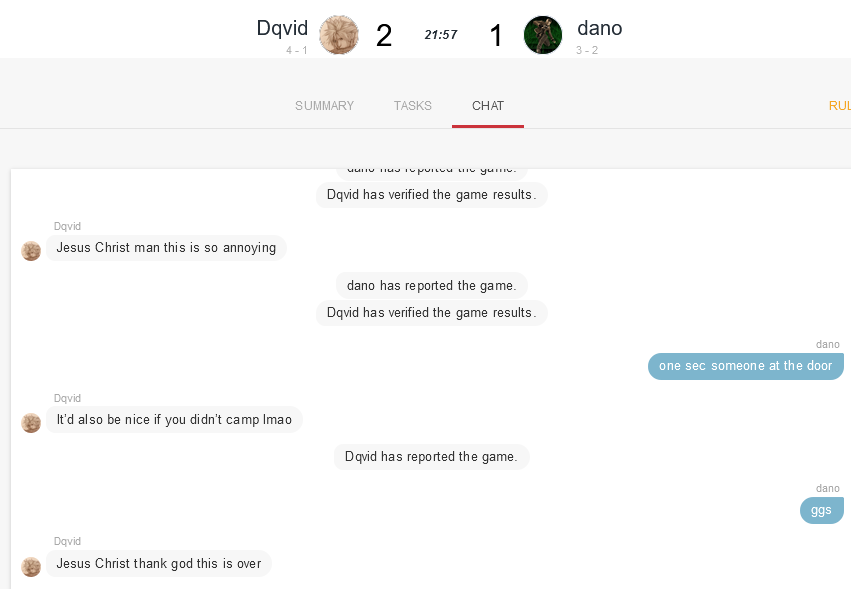 danoTheDuckDuo's tweet photo. How can someone be this big of a bitch? #askingForHumanity
Literally played him the Ike mirror game 1.. https://t.co/Zt2i0D5lvW