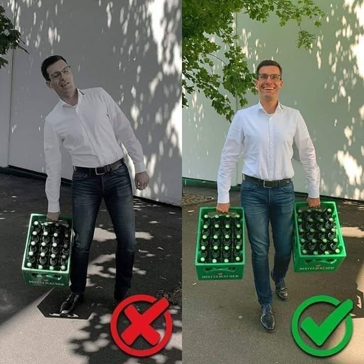 Truque para não foderes a coluna