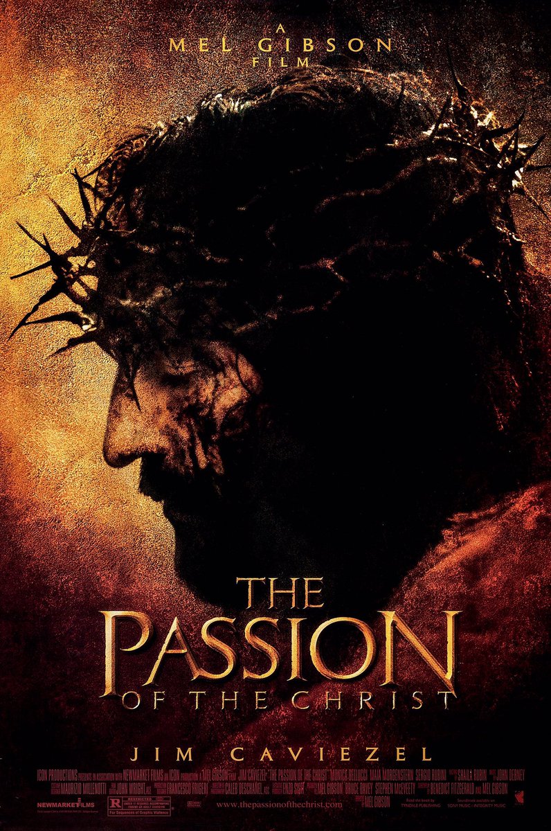 FilmNewsNos's tweet photo. 🎬MOVIE HISTORY: 17 years ago today, February 25, 2004, the movie ‘The Passion of the Christ’ opened in theaters!

#JimCaviezel #MaiaMorgenstern #HristoZhivkov #MonicaBellucci #FrancescoDeVito #MattiaSbragia #ToniBertorelli #LucaLionello #HristoShopov #RosalindaCelentano https://t.co/0xcOnibzZq