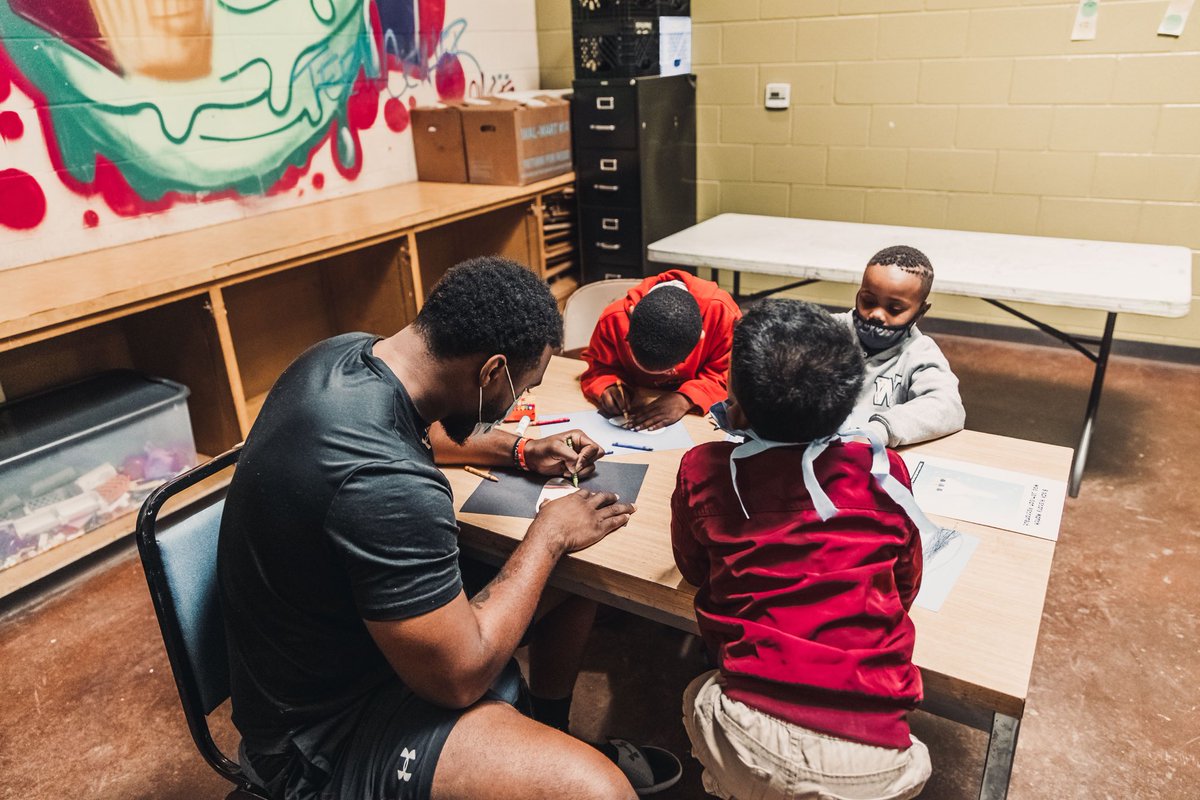 Our BSAA pillars are to Educate, Empower, and Unify. 

We all had a great time educating, empowering, &amp; unifying the youth at the Boys and Girls club by teaching them about #BlackHistoryMonth!