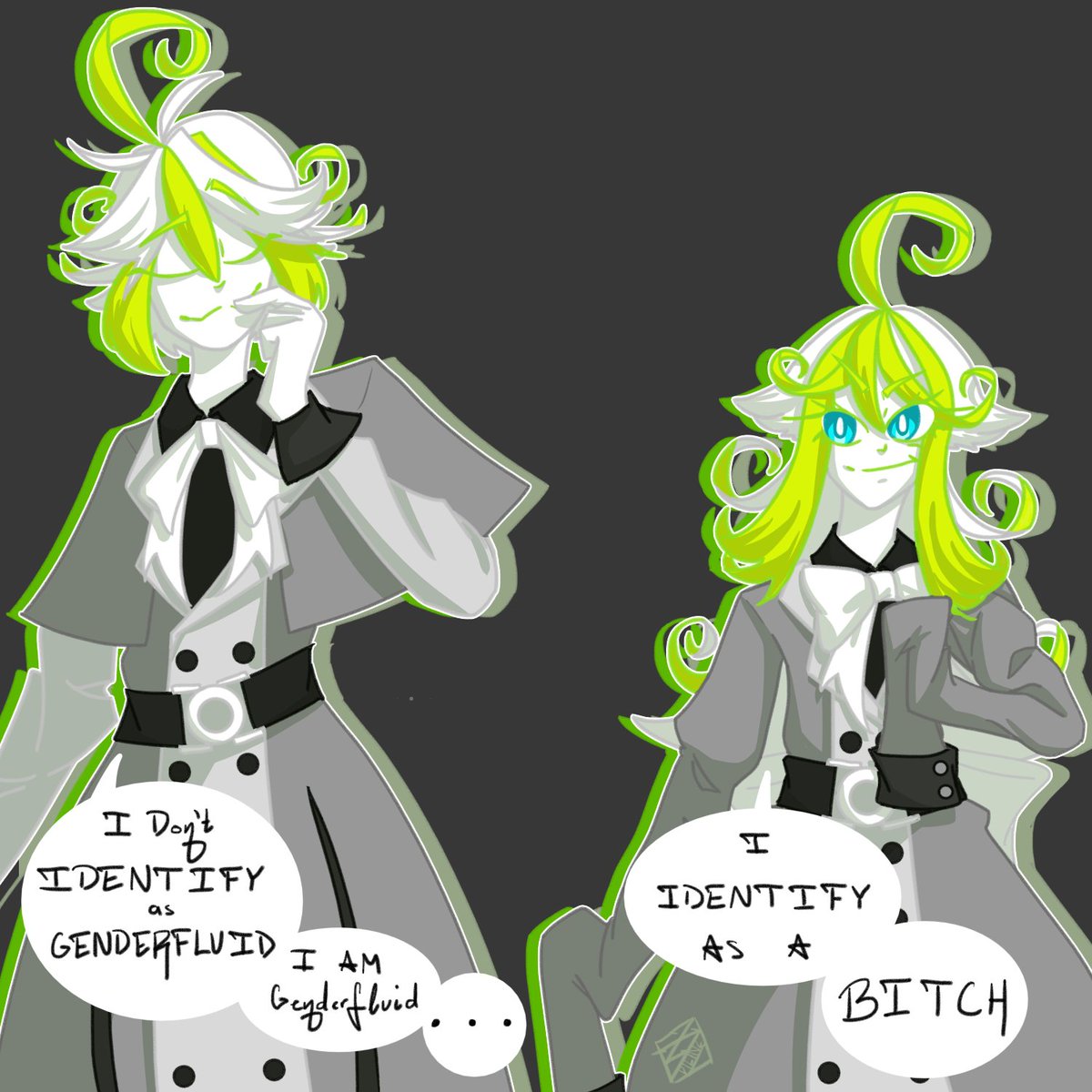 Zyzy_Diline's tweet photo. Elux is so good, such a chaotic baby
#funamuseart #funamusea #okegom #dspfanart #ArtistOnTwitter #krita #genderfluid https://t.co/Hn86P1rB6m