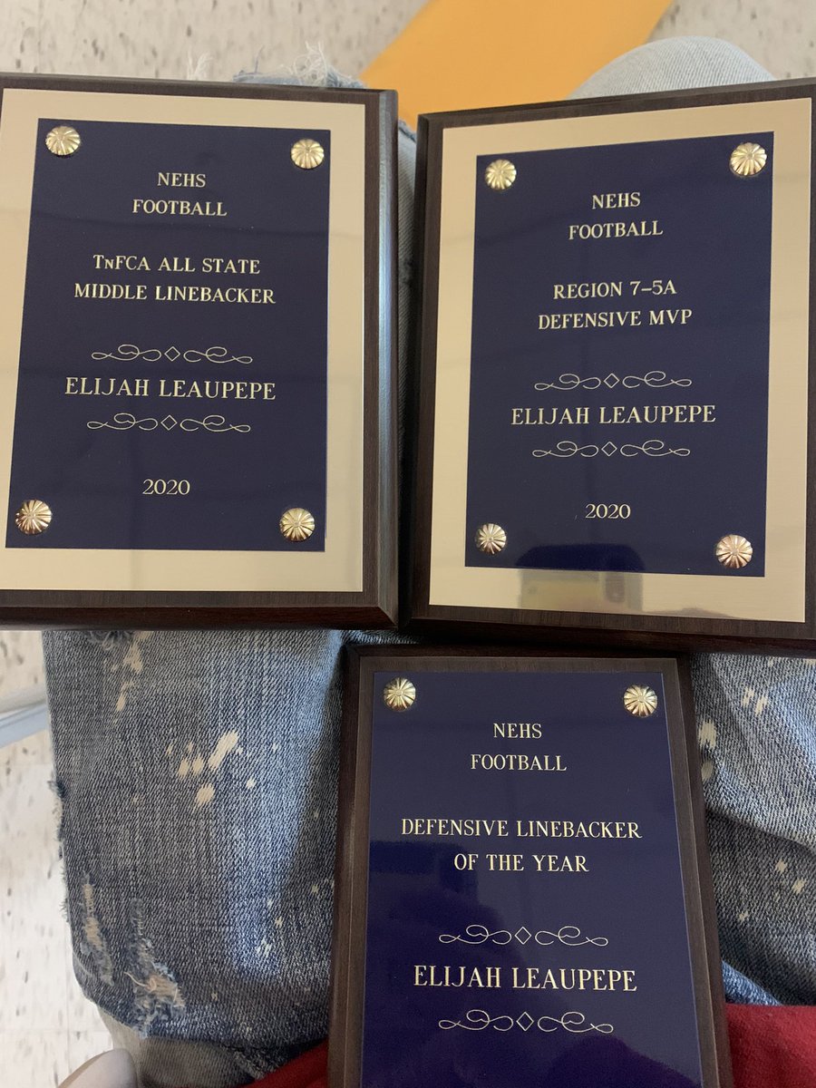 Glory to my lord and savior Jesus Christ🙏🏽TnFCA All State MIDDLE LINEBACKER ,Region Defensive MVP, and Defensive Linebacker Of The Year...✝️