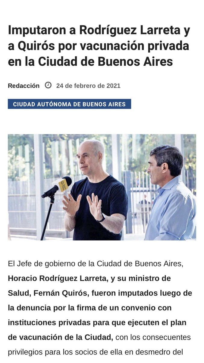 MNA_SanIsidro's tweet photo. @ischargro Y las razon humanitaria cual sería?
No pedirle la renuncia a Quirós? #VacunaVipPRO #Avivadas https://t.co/SDBLapJf4F