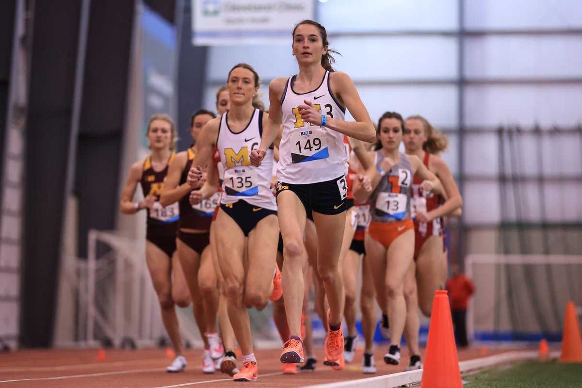 First day at the #B1GTF Championships is in the books!

Check out all the highlights, including a pair of 🥈

RECAPS
W - myumi.ch/lx93m
M - myumi.ch/3q1P7

#GoBlue