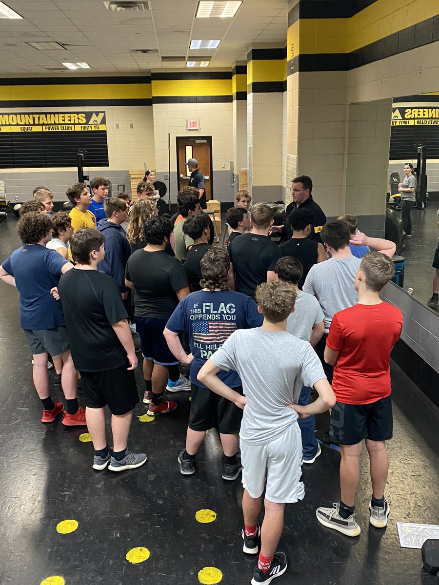 NM_Strength's tweet photo. Upcoming 9th graders put in work this week! Championship attitude across the board!! #NeerStrong https://t.co/4u10IkUBgq
