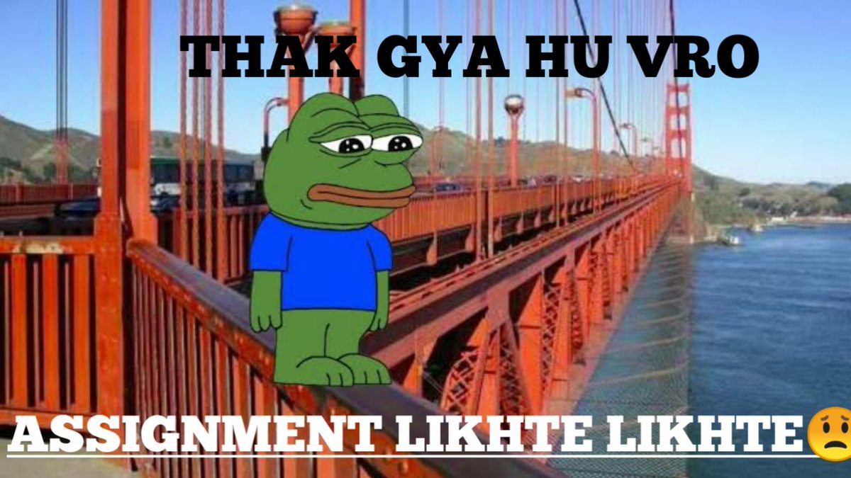 tyagiji_01's tweet photo. ๐๐๐
Link - https://t.co/rbtJ2JWyFT
Itne assignment mil rhe h yaar ๐ฅบkya kre
#nomoreassignment #reopentechnicalcolleges #follow #explorepage #reopen_iits_nits https://t.co/0HsTOZByiq