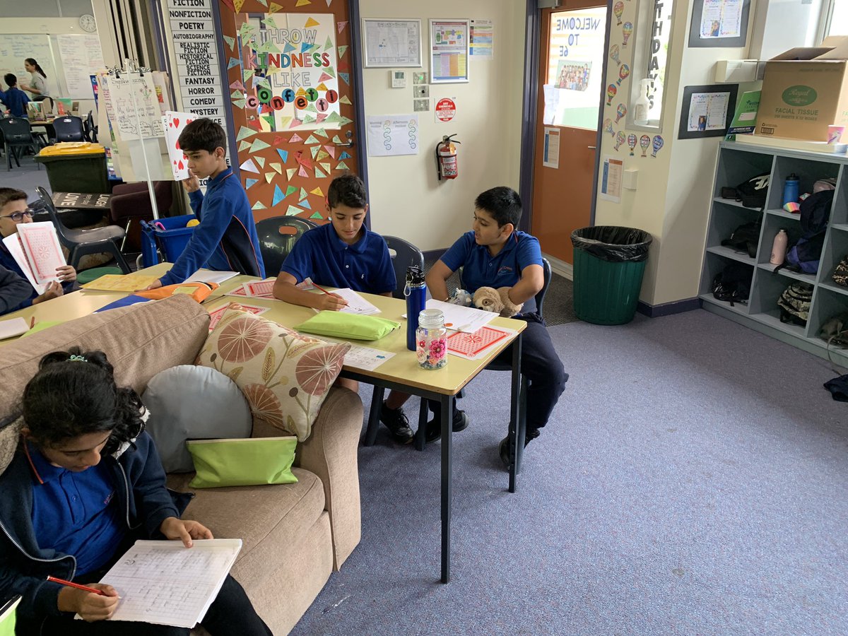krystal12983615's tweet photo. 6E had a special visit from our numeracy leader @_Mrs_Shah where they were creating clues for 2 digit numbers for their pair to guess the prime or composite numbers. https://t.co/6SkXbO2VUx