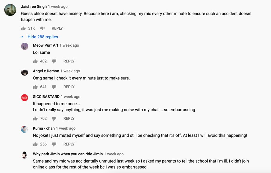 Wickerpedia's tweet image. Some people ask if @getmutesync is a joke. 

Here's a YouTube commenter getting 31,000 upvotes after claiming they have anxiety constantly checking their mute status. 

mutesync.com/kickstarter