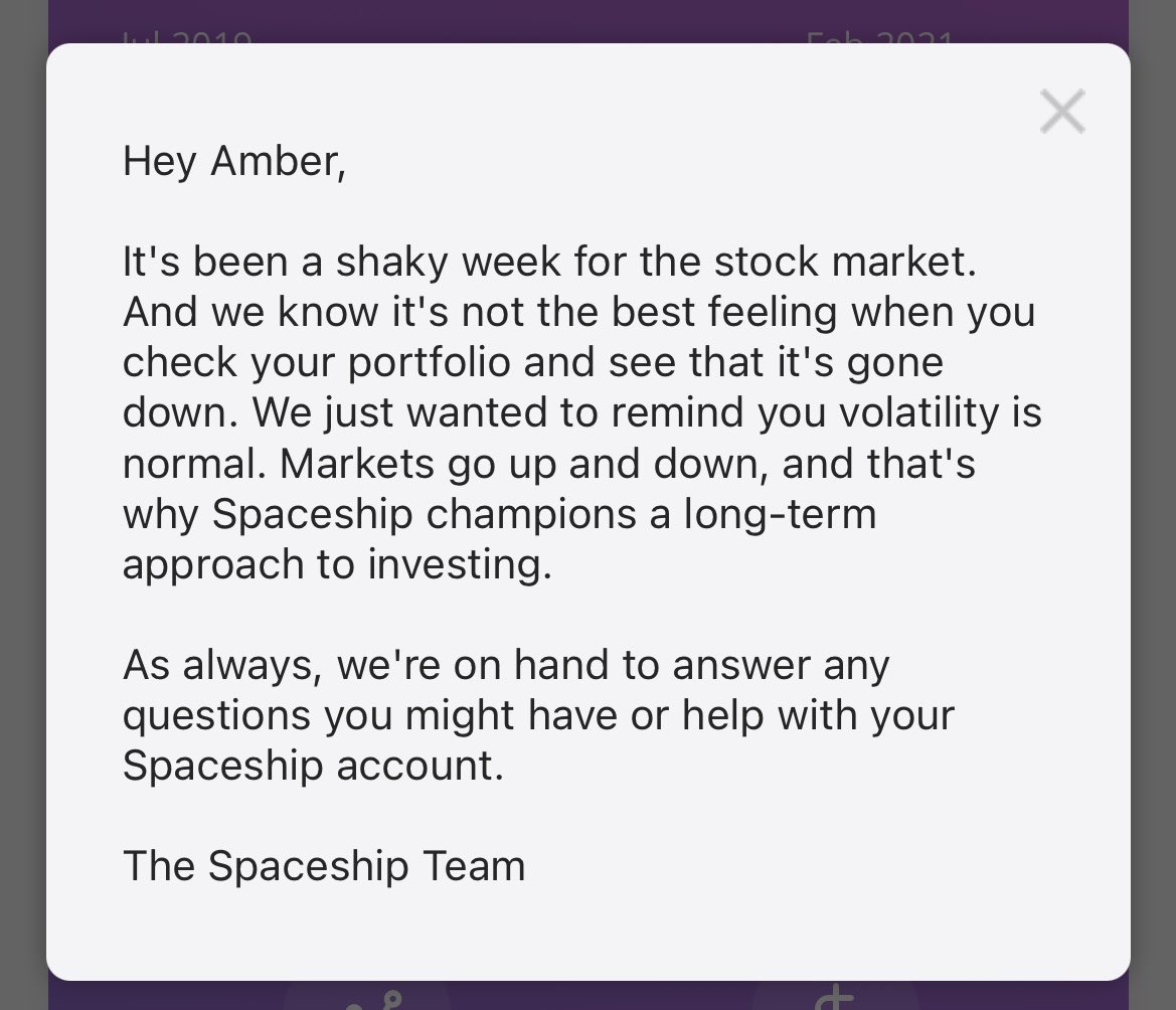 Sad news but Good UX