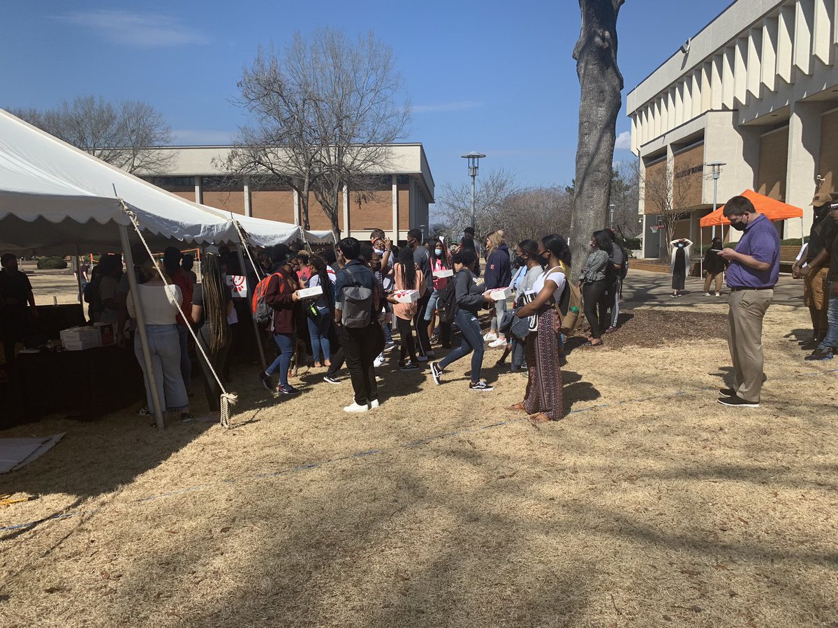 Thank you everyone for coming out today. It was a huge success. Go Warhawks! 🧡🖤
