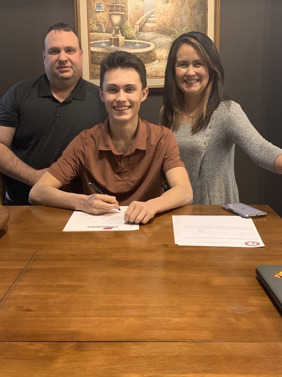 The West Central Tigers are proud to announce that Aden Michael has committed to Cleary University he will be heading to Howell Michigan in the Fall to play ACHA Division 1 Hockey and NAIA Track. Congratulations Aden!