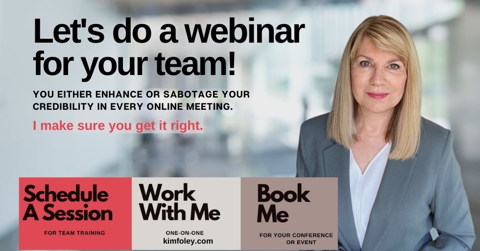 kimfoleyvideo's tweet photo. What is your biggest challenge on virtual meetings? https://t.co/xjYVisbwMD