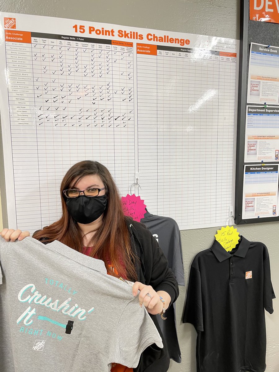 Totally Crushing our Skills Challenge! Way to go Nicole! ⁦@nate_knowles⁩ ⁦@bobsaniga⁩ ⁦@niki_langlois⁩ @kersting.nicole